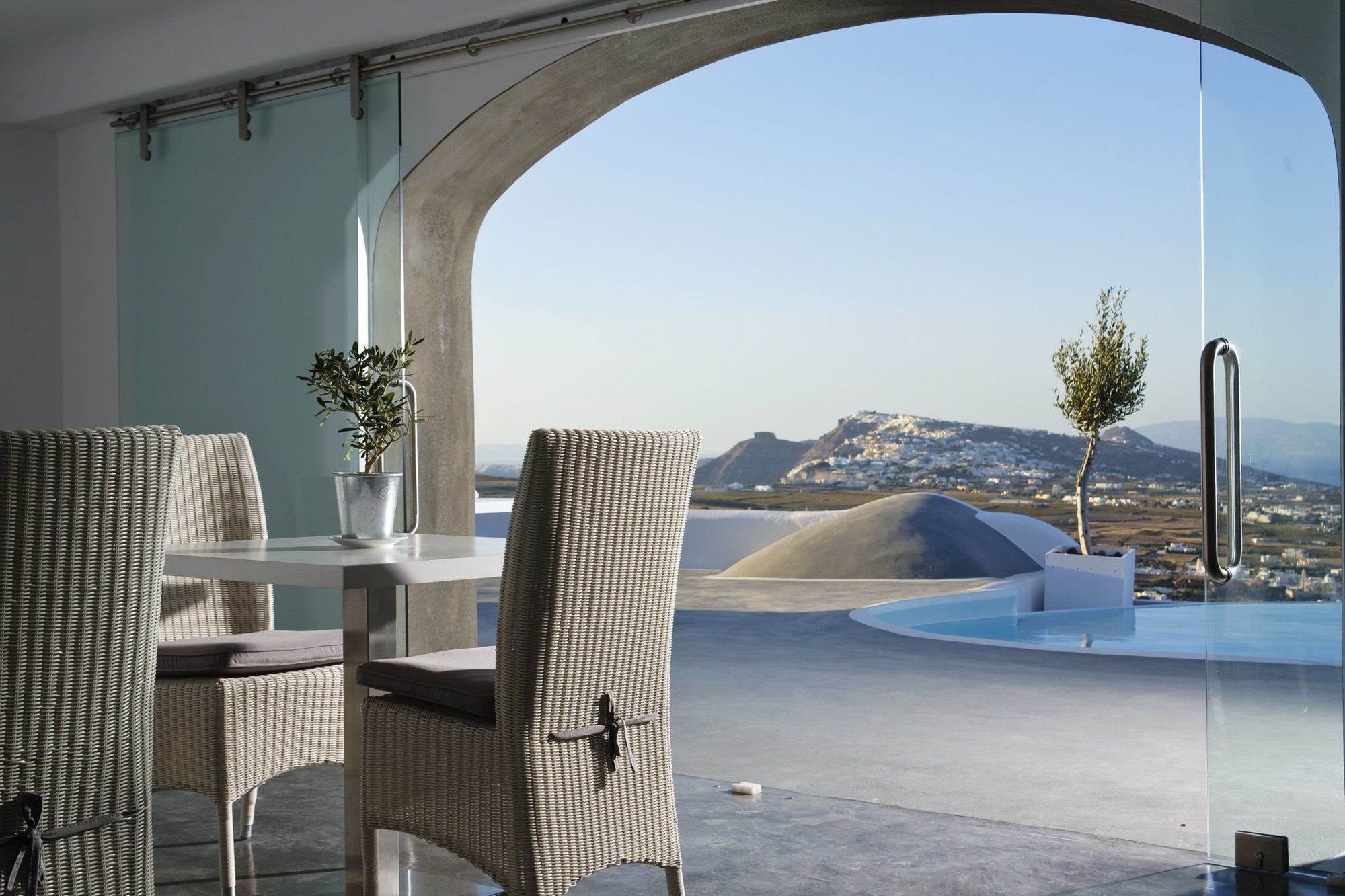 Carpe Diem Santorini Пиргос Ресторан фото
